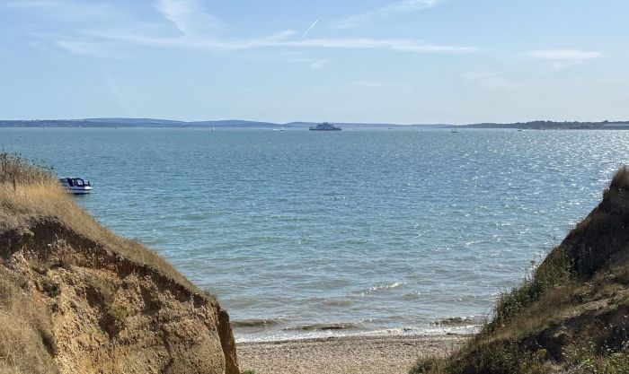 View of the Dorset coastline